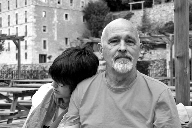 Rachel and Robert McCullough. June 2009, Montserrat, Spain.